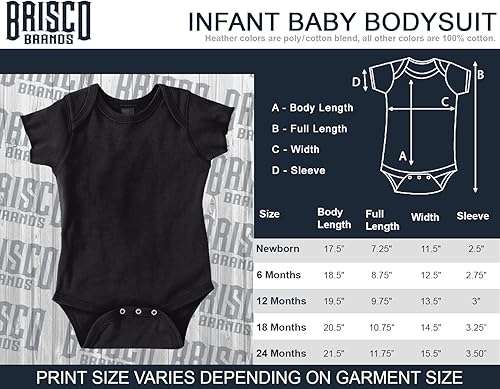 Vista 6 de Brisco Brands El 50 aniversario de Hip Hop Logo Baby Romper Niños o Niñas