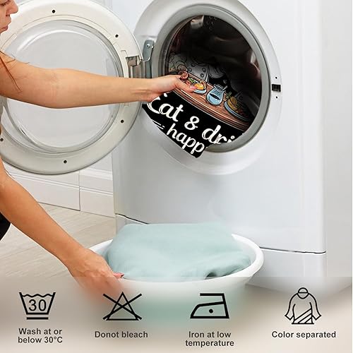 Miniatura 6 de ANNA QUEEN Delantal de Feliz Navidad para mujeres y hombres con bolsillos, delantal de muñeco de nieve, ajustable, chef de cocina