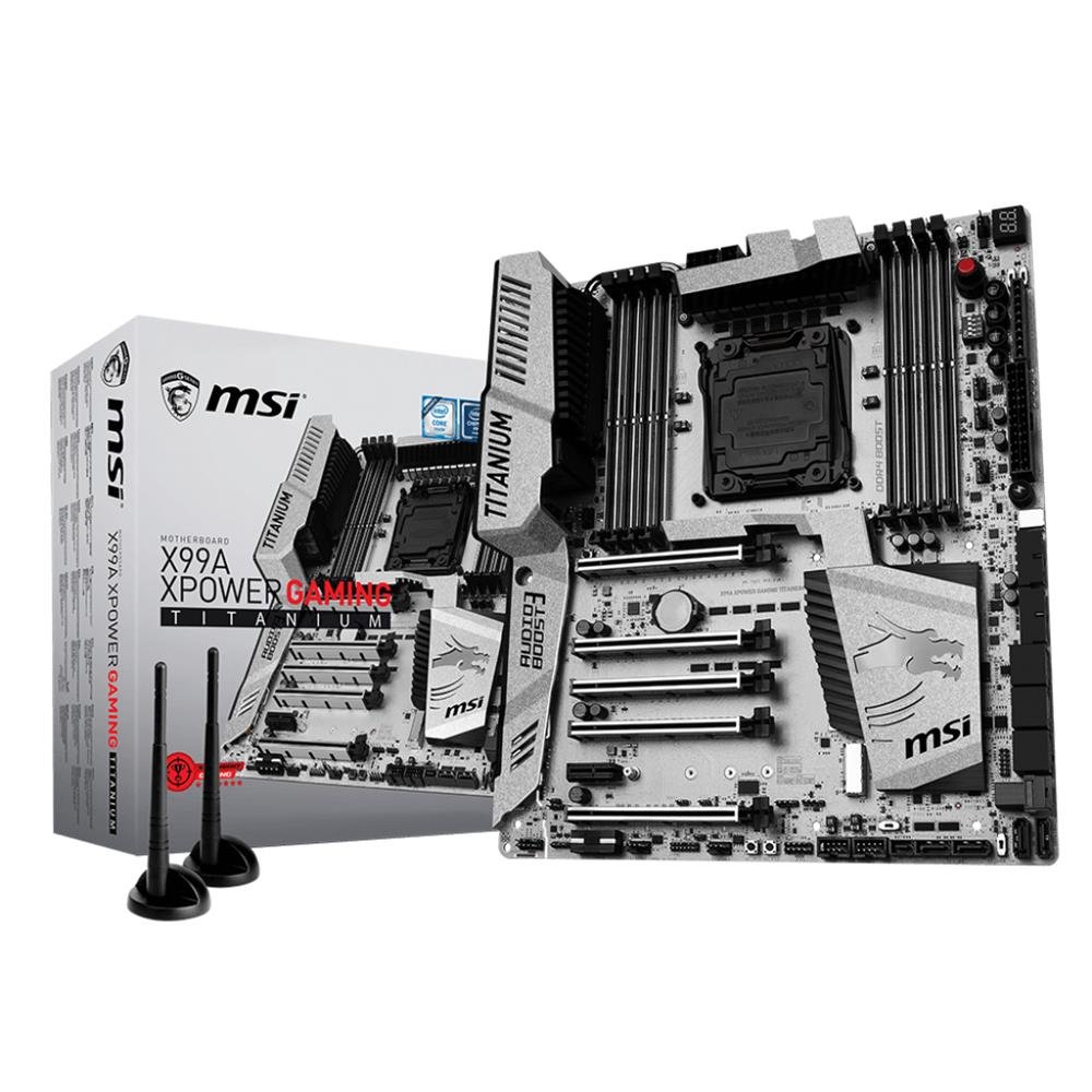 MSI Mainboard X99A XPower Gaming Titanium mit Makel