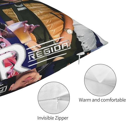 Miniatura 5 de OBLUE Fuerza Singer Regida Band - Fundas de almohada de 20 x 30 pulgadas, funda de almohada para exteriores para decoración de sofá