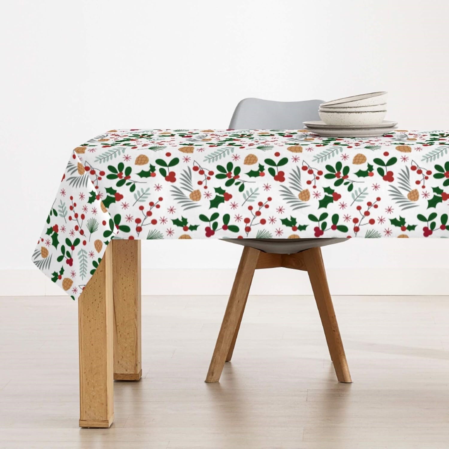 Belum Merry Christmas 59 Tablecloth 250 x 140 cm 100% Cotton Stain Resistant