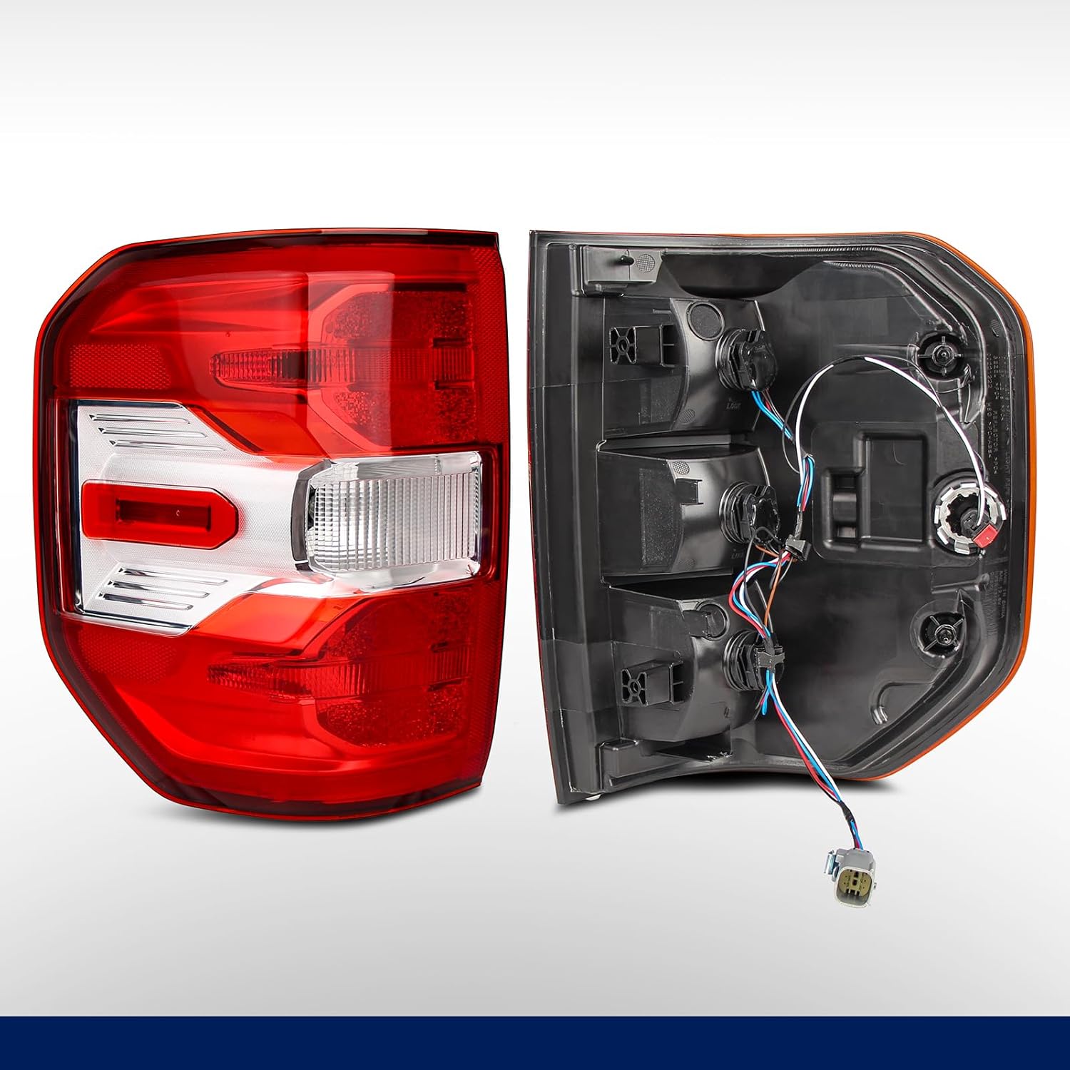 Taillights Compatible with Ford Maverick Lariat 2022 2023 2024 Tail Light LED Type Left Driver Side Replace FO2800289 NZ6Z13405D