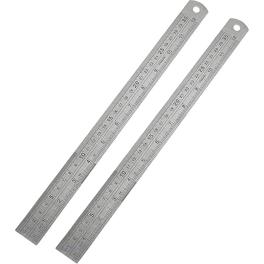 Arvachin Stainless Steel Scale Ruler 30 Cm