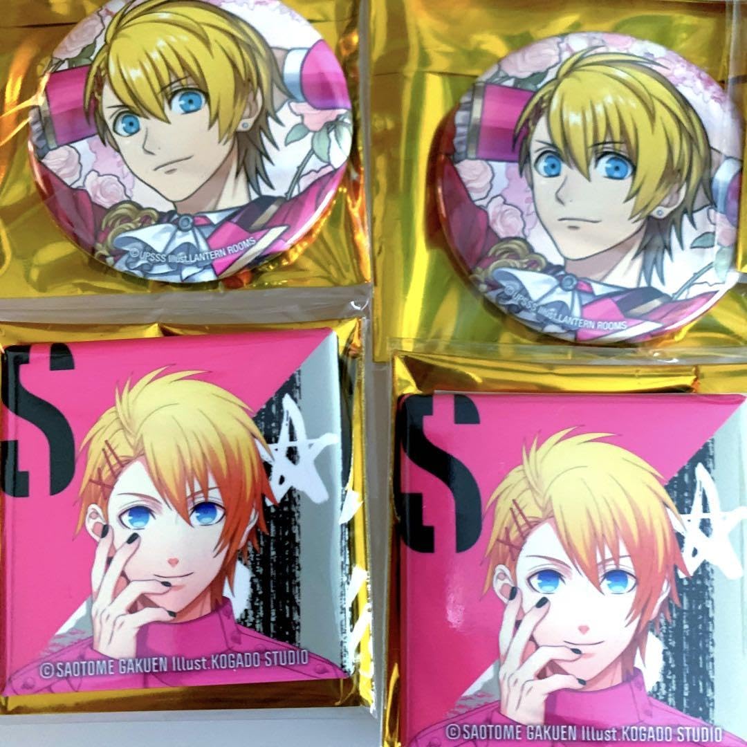 Amazon.co.jp: うたプリ 来栖翔 缶バッジ くまプリ スタツア