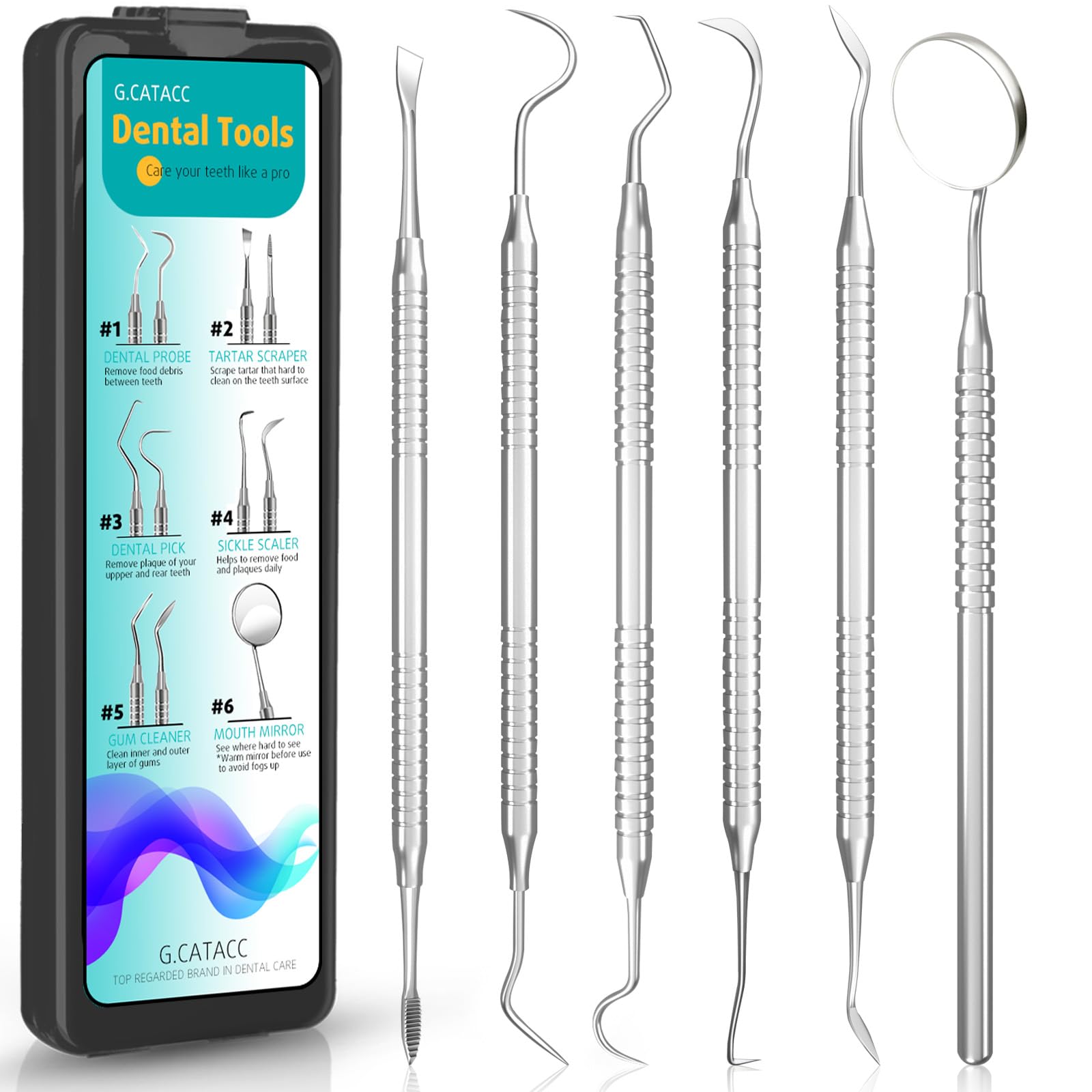 【裁断済み】ＨＯＭＥ　ＤＥＮＴＩＳＴ　ＰＲＯＦＥＳＳＩＯＮＡＬ 1〜5 CATACC PRO Dental Tools - Professional Teeth Cleaning at Home