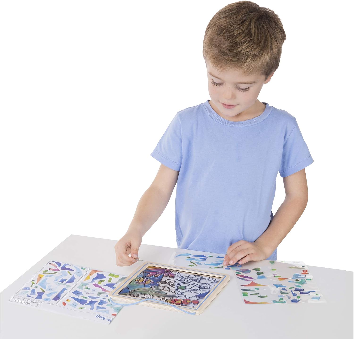 Melissa & Doug Stained Glass Made Easy - Ocean