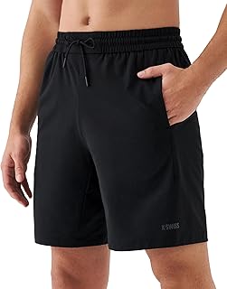 Pantalones cortos deportivos para correr para hombre, ligeros y transpirables, pantalones cortos de entrenamiento deportivos, gimnasio, baloncesto, 7 pulgadas
