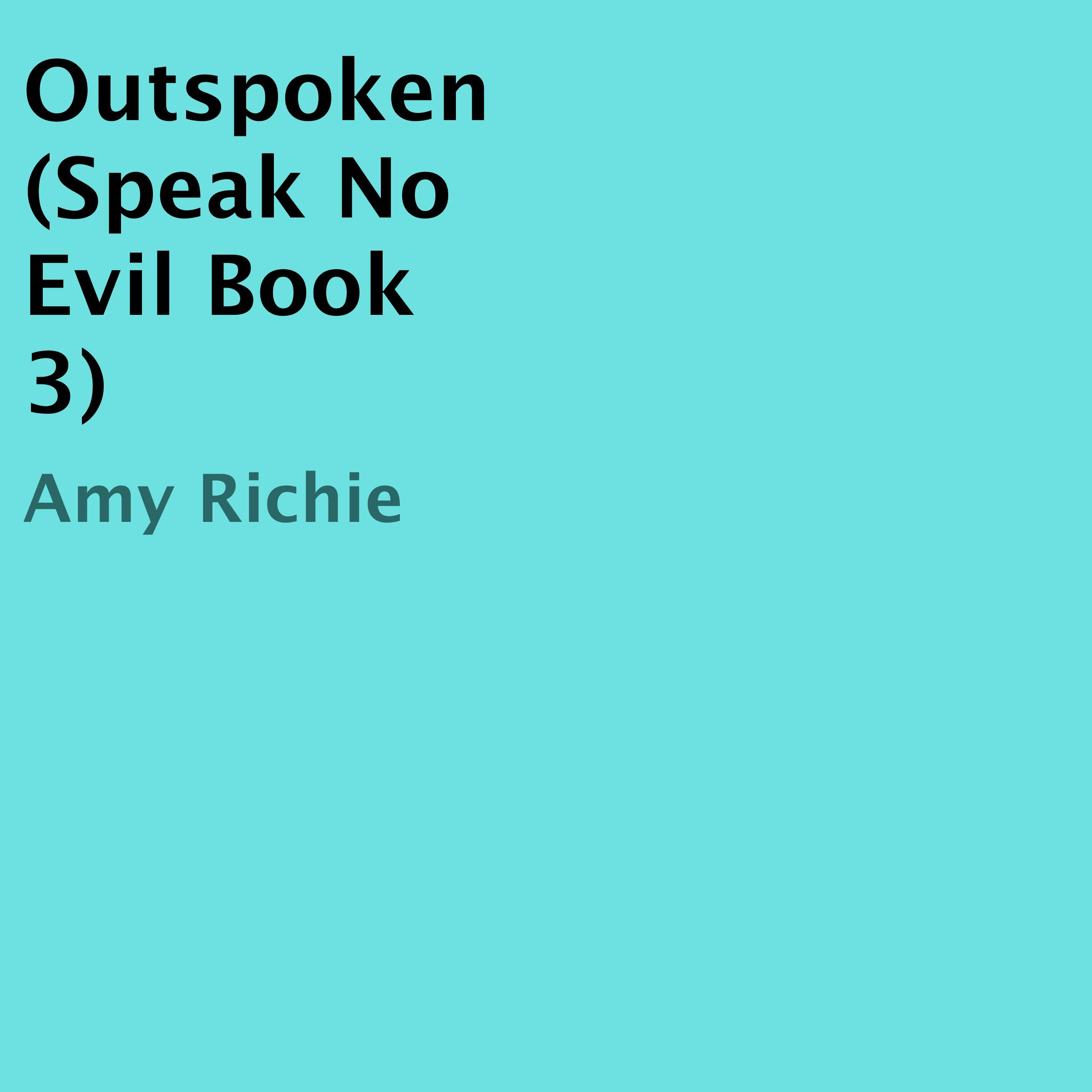 Cover art for Outspoken
