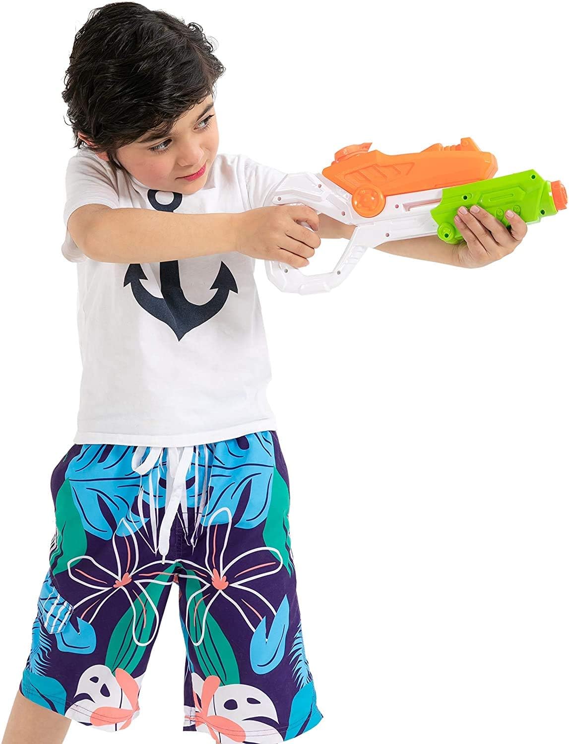 JOYIN 3 Pack Kids Water Guns Super Water Pistol Blaster Toy Water Soaker Squirt Guns for Kids Summer Swimming Pool Beach Sand Outdoor Water Activity Fighting Play Toys