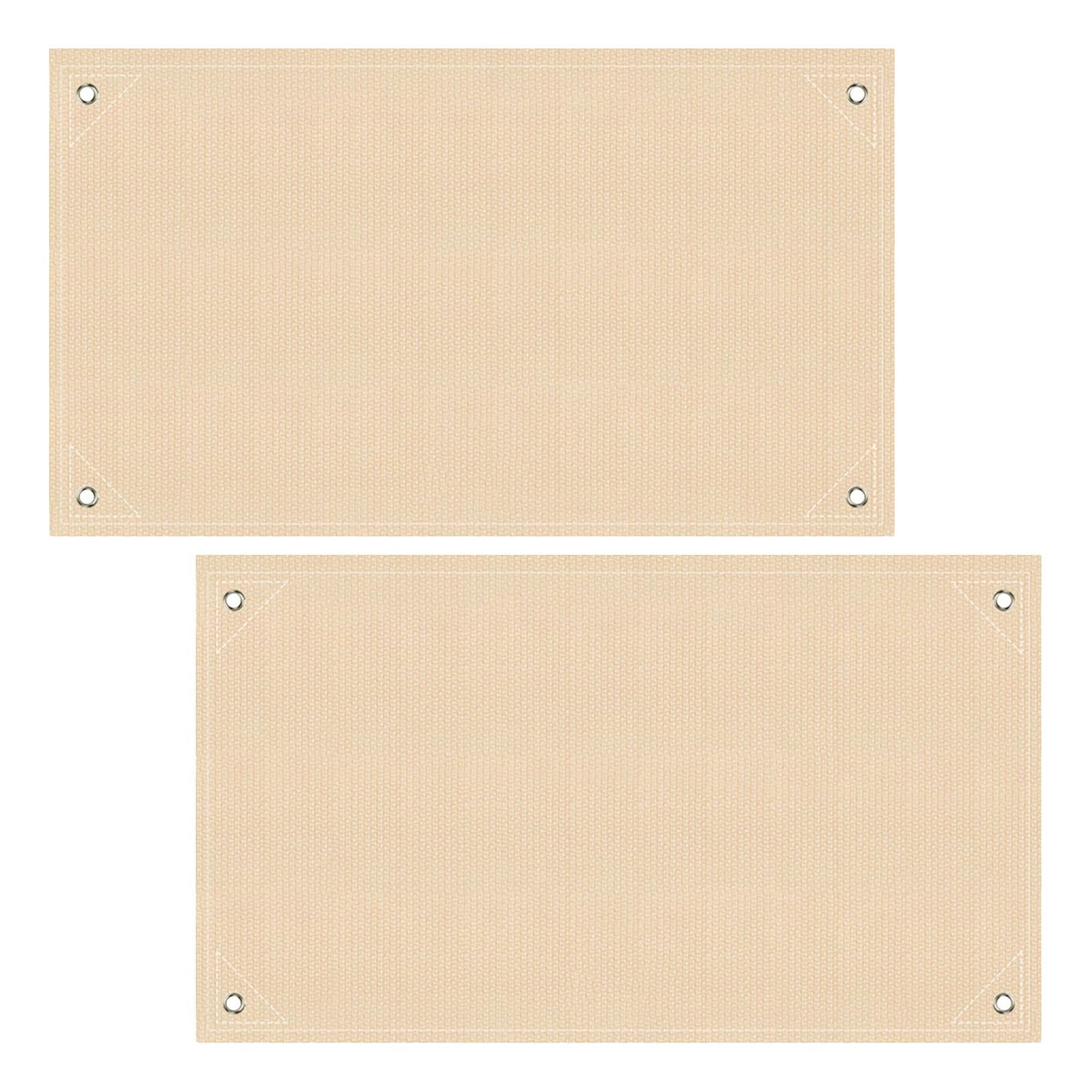 Tapis ignifugé fibre de verre anti-éclaboussures huile pour terrasse