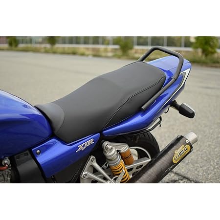 Amazon 国産品 高級エンボス生地カスタムシートカバー Xjr400 後期 Rh02j 専用品 ブラック カーボン調 サドルカバー Rh02j Cr Bk シートカバー 車 バイク
