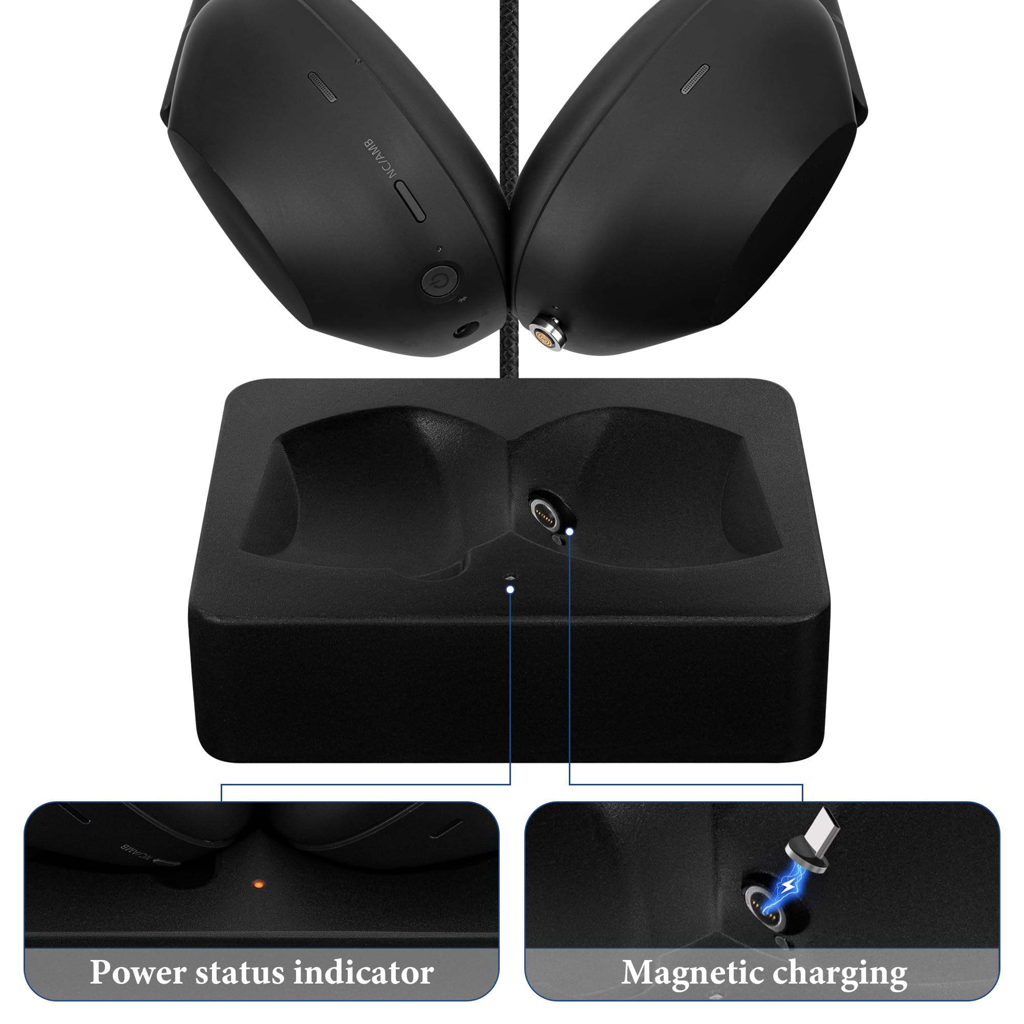 SONY ワイヤレスヘッドホン・スタンド付き Amazon.co.jp: Geekria ヘッドホン 充電スタンド ソニー Sony WH
