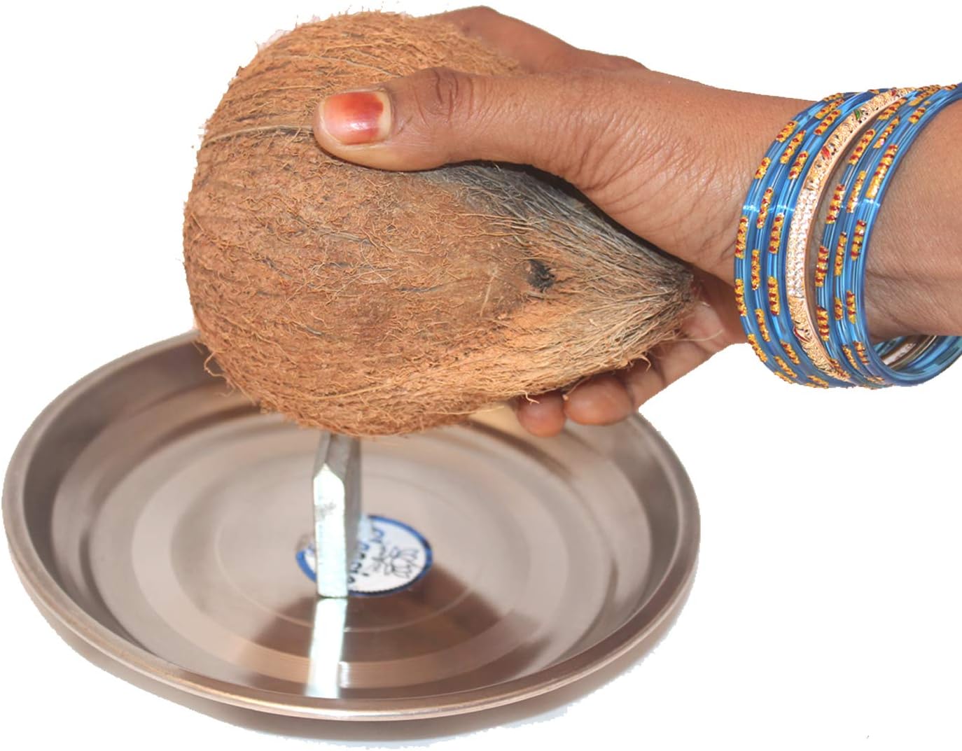 SHARABANI Stainless Steel Coconut Breaker Cracker