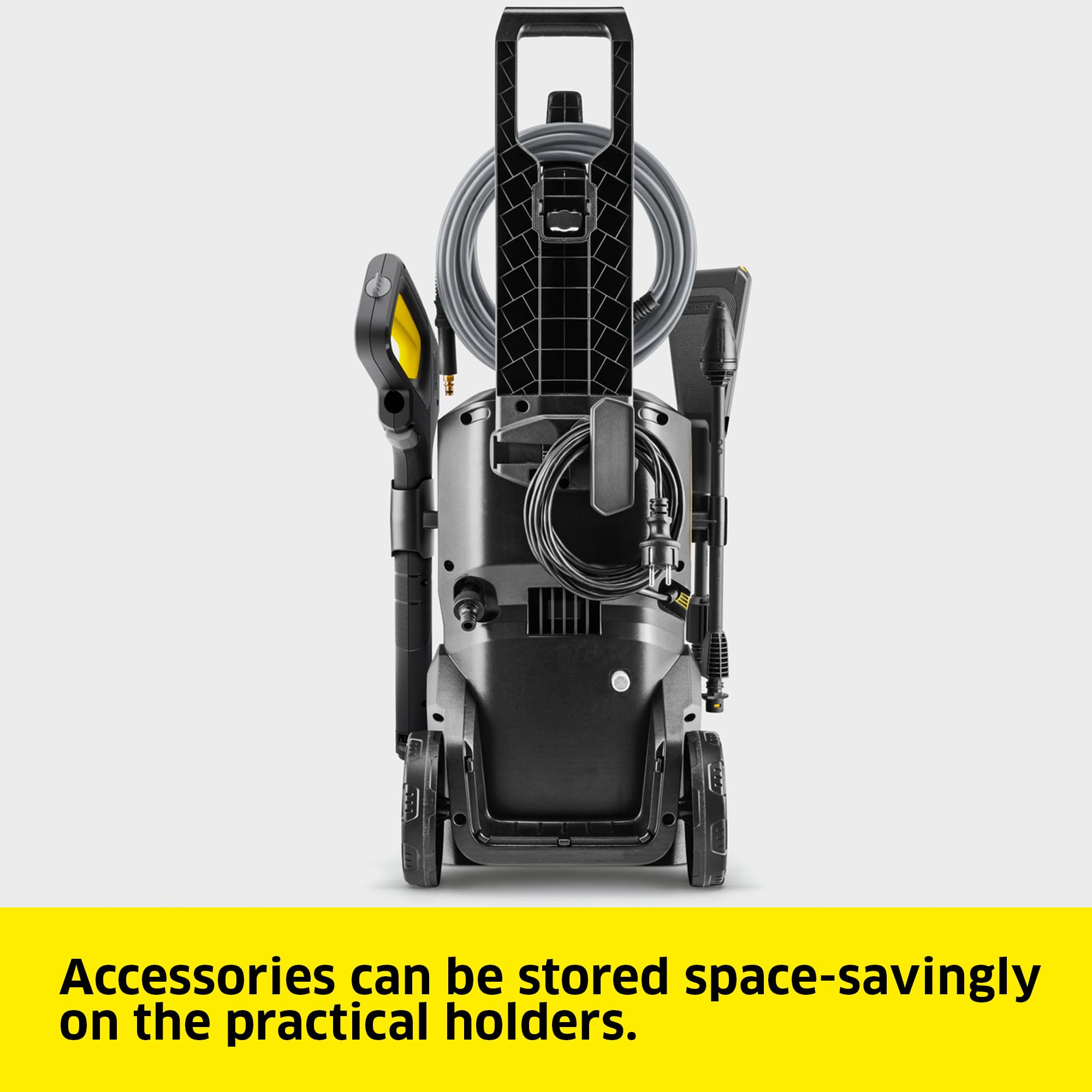 Kärcher high-pressure washer K 4 WCM Flex eco!Booster Home, pressure: max. 130 bar, flow rate: 420 l/h, coverage: 30 m²/h, weight: 11.5 kg, extra flexible high-pressure hose, eco!Booster, Home Kit — view 8