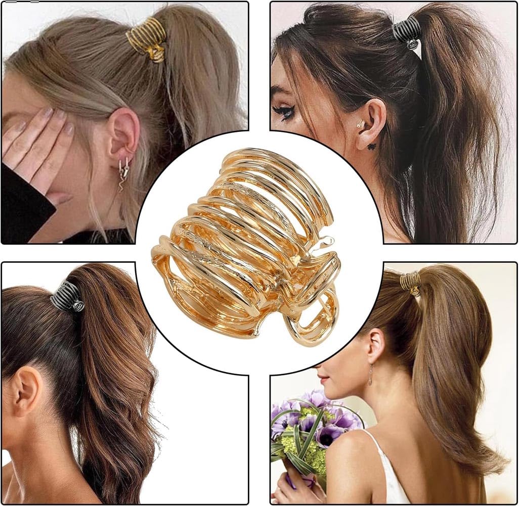 Ponytail Clip, High Ponytail Holder,Hair Clips Medium Hair Claw Clips - Image 4