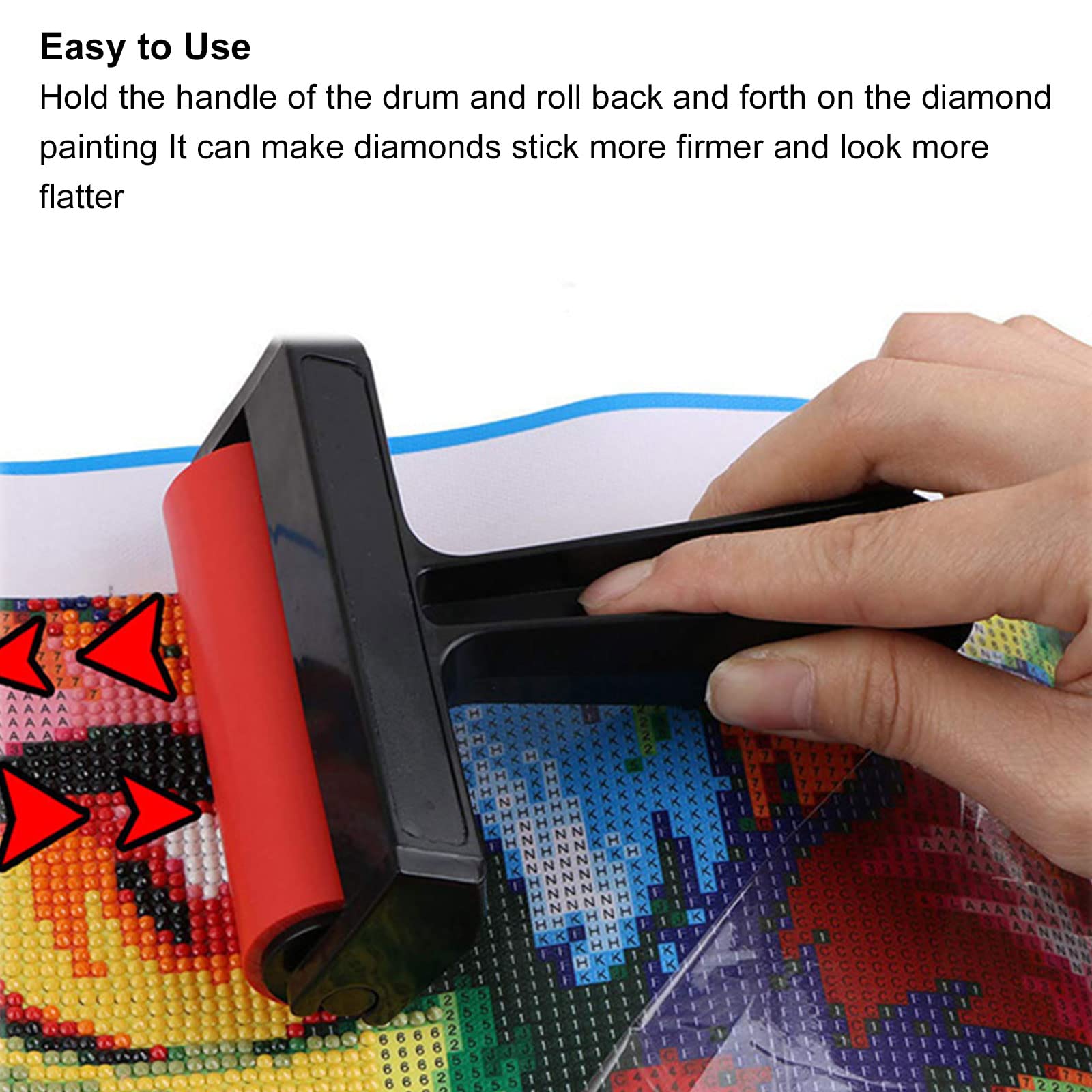 Aodejoy 2pcs Diamond Painting Roller Mit Einfache G Produktbild-Vorschau 9