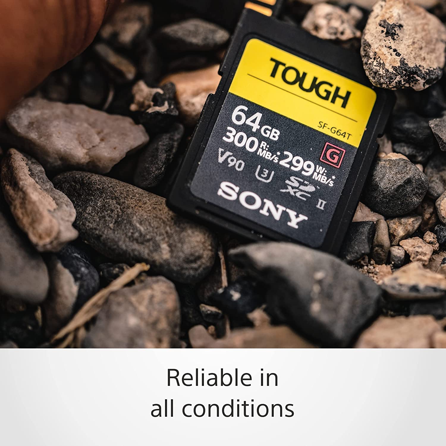 Sony 256GB SF-G series TOUGH specification UHS-II U3 V90 SDHC