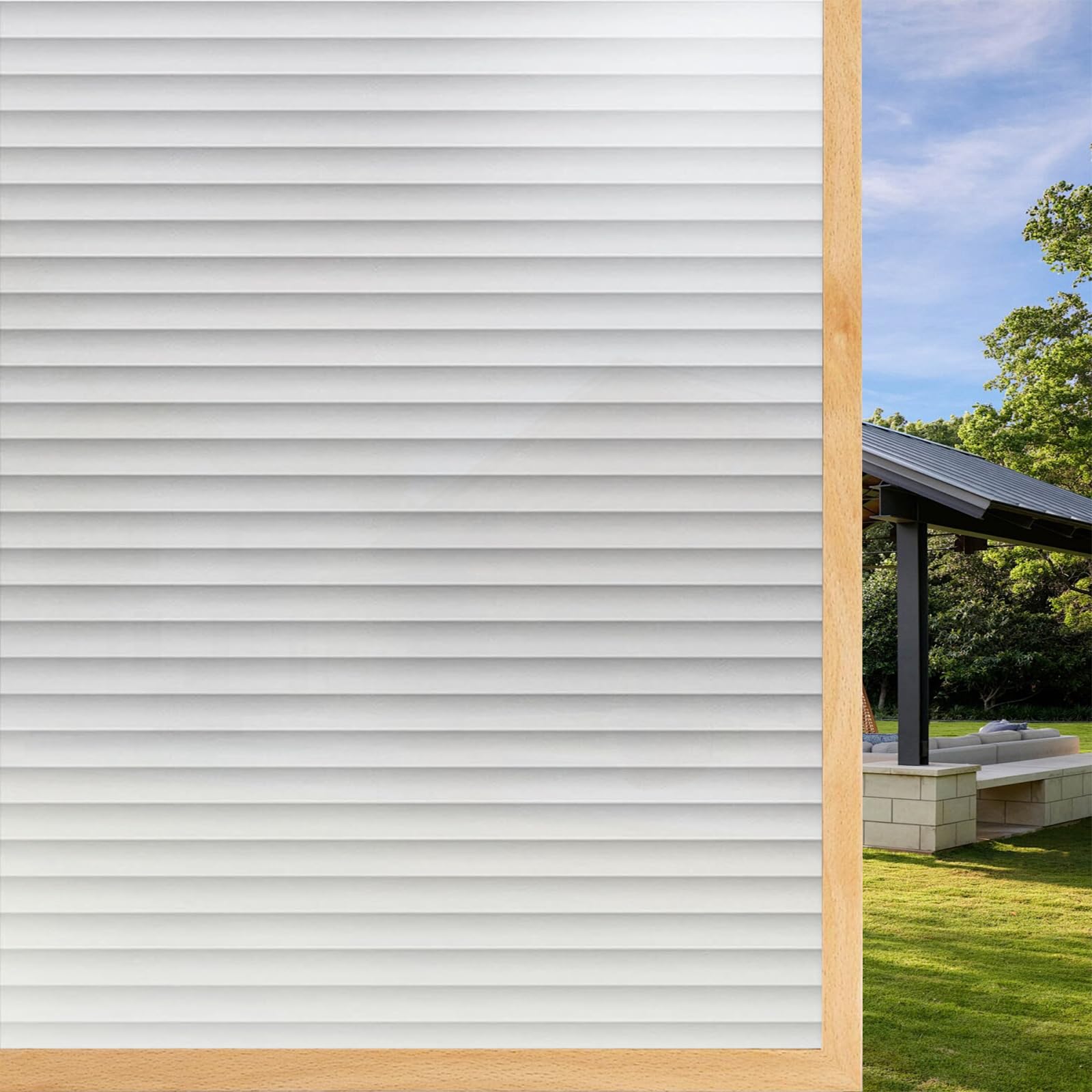 Film fenêtre anti-peeping occultant stores protection solaire UV