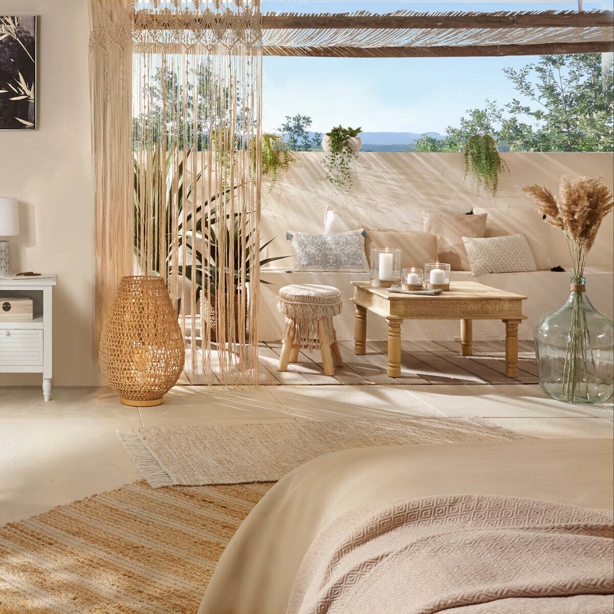 ATMOSPHERA CREATEUR D'INTERIEUR Lámpara de metal + papel
