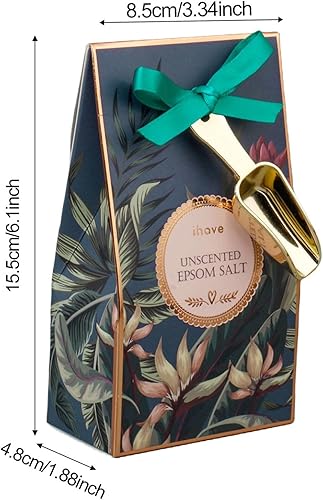 Miniatura 6 de iHave Epsom - Sales de baño de sal portátiles, regalos únicos de spa para él y ella, regalos perfectos de aniversario y cumpleaños para hombres y