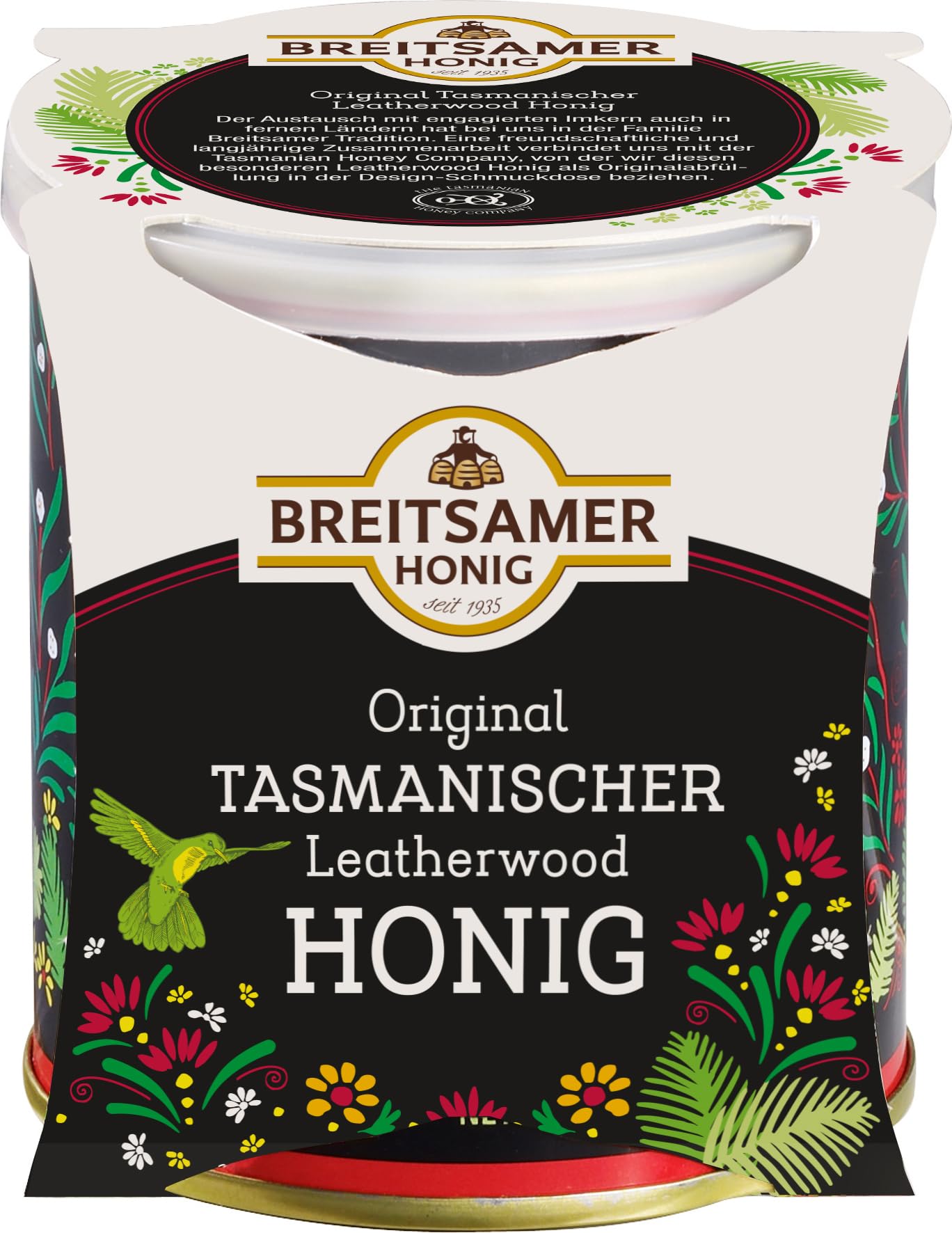 Breitsamer Tasmanian Leatherwood Honey 350g 1053