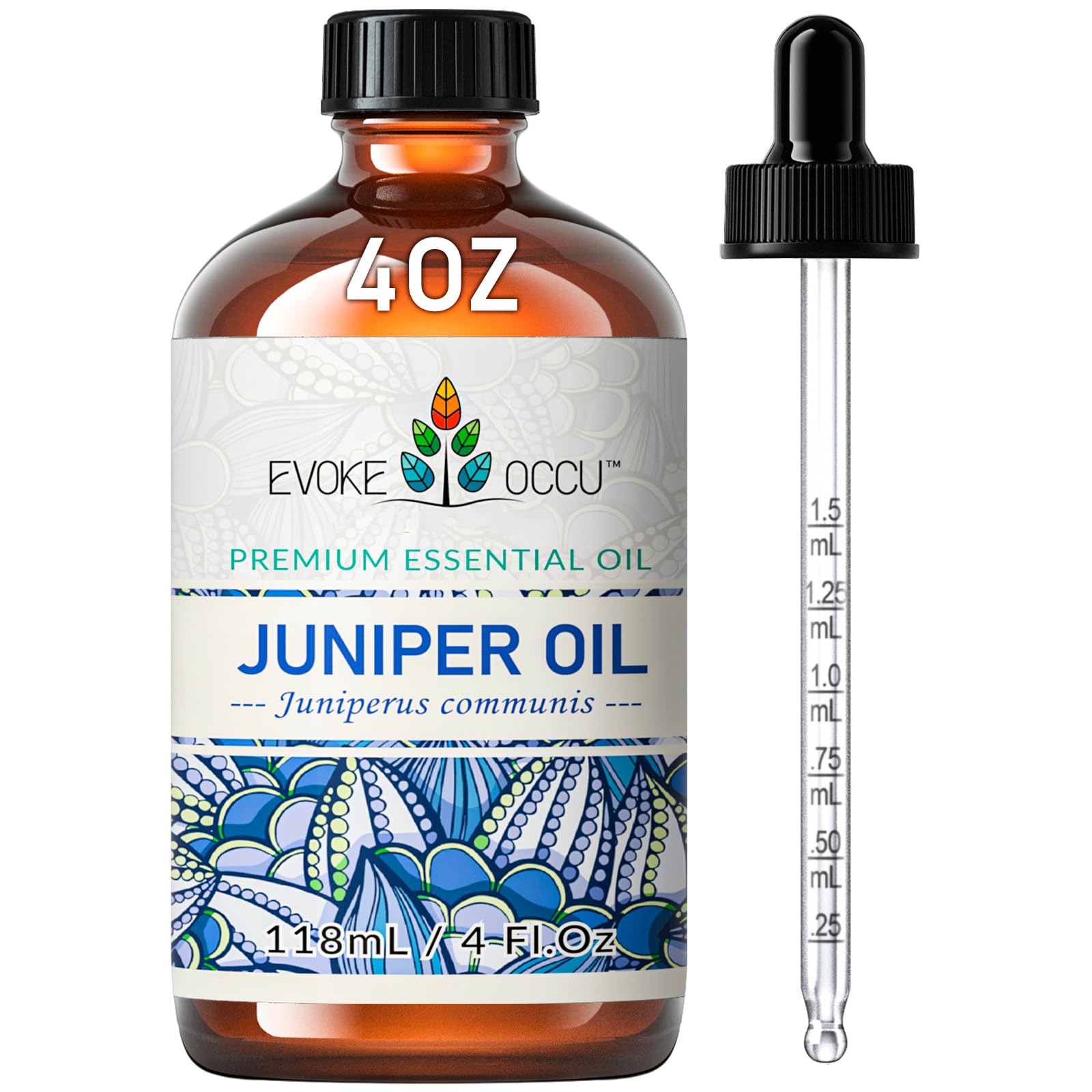 EVOKE OCCU Juniper Berry Essential Oil for Aromatherapy, Diffuser &amp; Skin