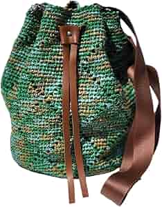 Plage RAFFIA BASKET バッグ　新品未使用タグ付き セール】RAFFIA LECTANGLE BASKET バッグ（トートバッグ