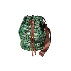 Plage RAFFIA BASKET バッグ　新品未使用タグ付き セール】RAFFIA LECTANGLE BASKET バッグ（トートバッグ