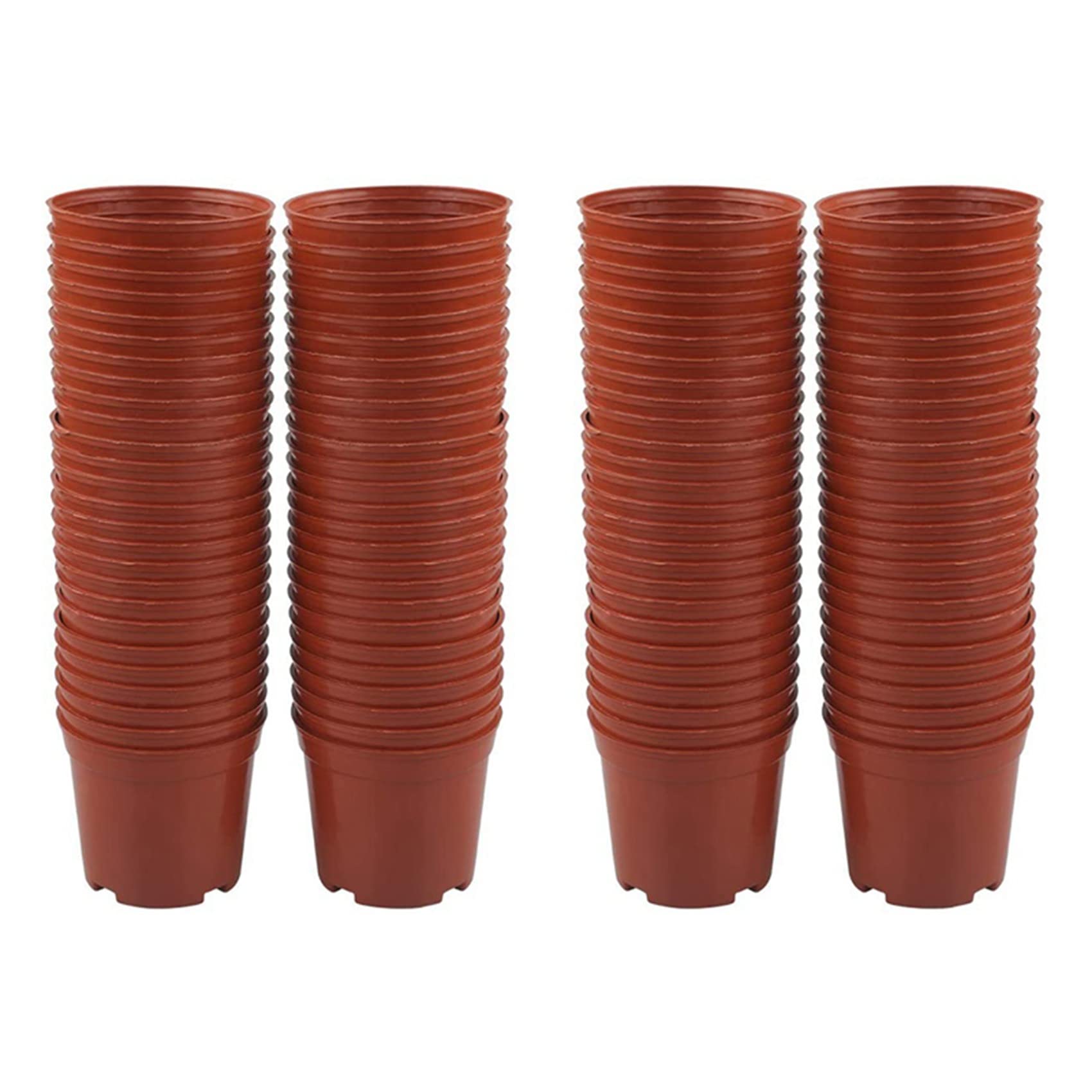 Pots de fleurs ronds 8.5 cm en plastique pour protéger vos jeunes pousses