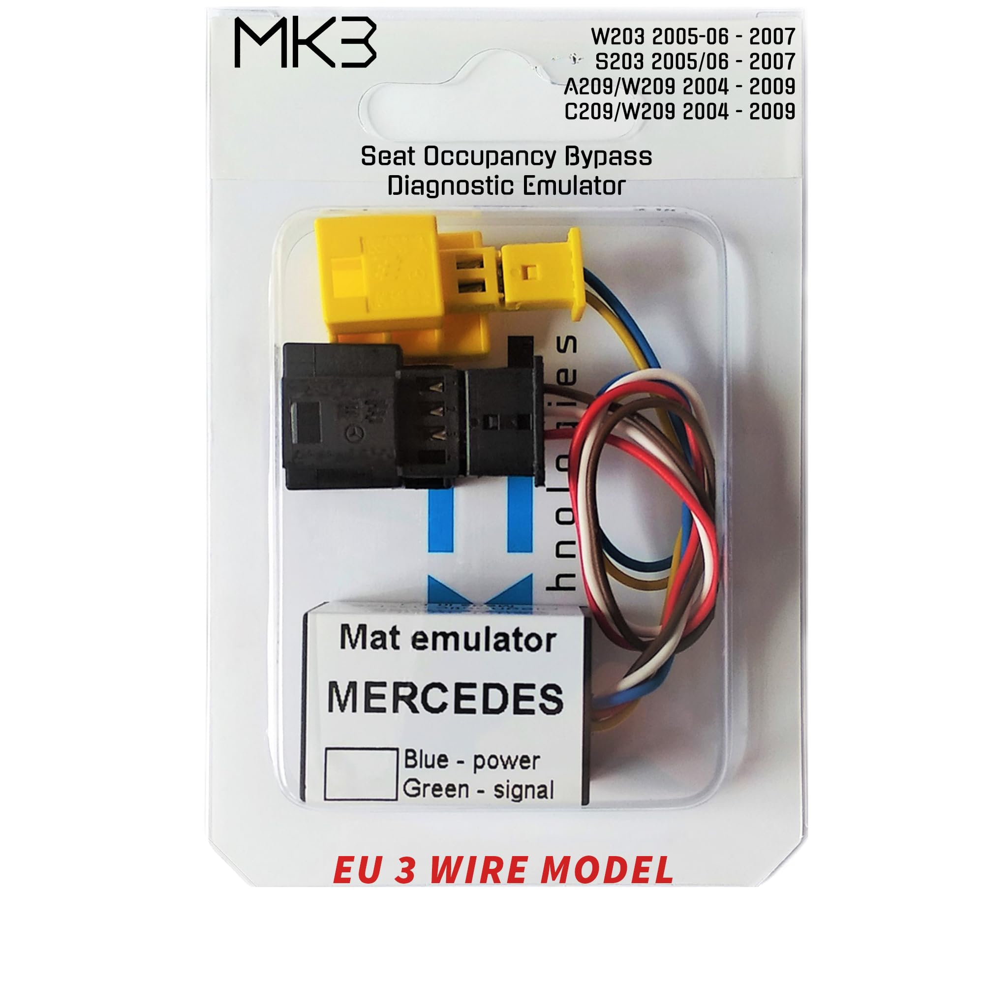 MK3 Sitzsensor Belegung Diagnose-Emulator für W203 S203 C209 A209 W209 2004-2010