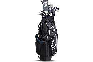 Callaway Edge 10-Piece Complete Golf Club Set for Beginners