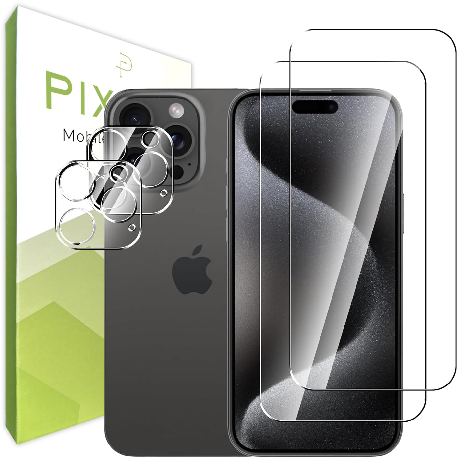 PanzerGlass Pellicola Protettiva Privacy per iPhone 16 in Vetro Temperato, Resistenza extra ai Graffi e urti, Rivestimento Anti-Macchie, applicazione facile