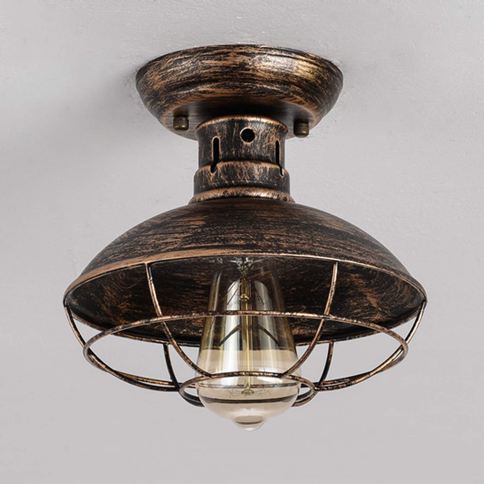 Bathroom Industrial Ceiling Light