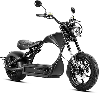 eAhora Electric Motorcycle M1P Pro 4000W 50MPH 55 Mlies,60V 42AH Large Battery for Long Range Electric Scooter