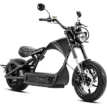 eAhora [2026] M1P Pro Electric Motorcycle for Adults, Peak 6000W 50MPH Street Legal Electric Scooter, 60V 42Ah 55+ Miles Electric Moped,Hydraulic Brake Full Suspension