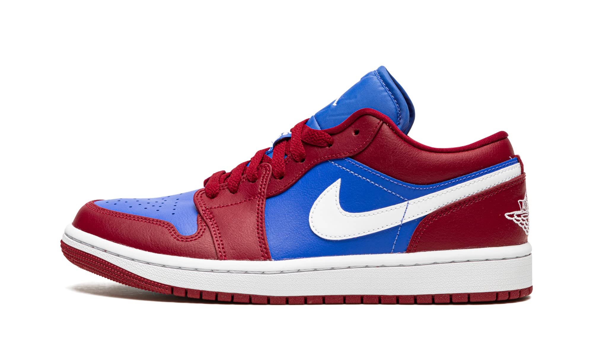 Jordan Womens WMNS air Jordan 1 Low DC0774 604 Pomegranate/Medium Blue - Size 9.5W