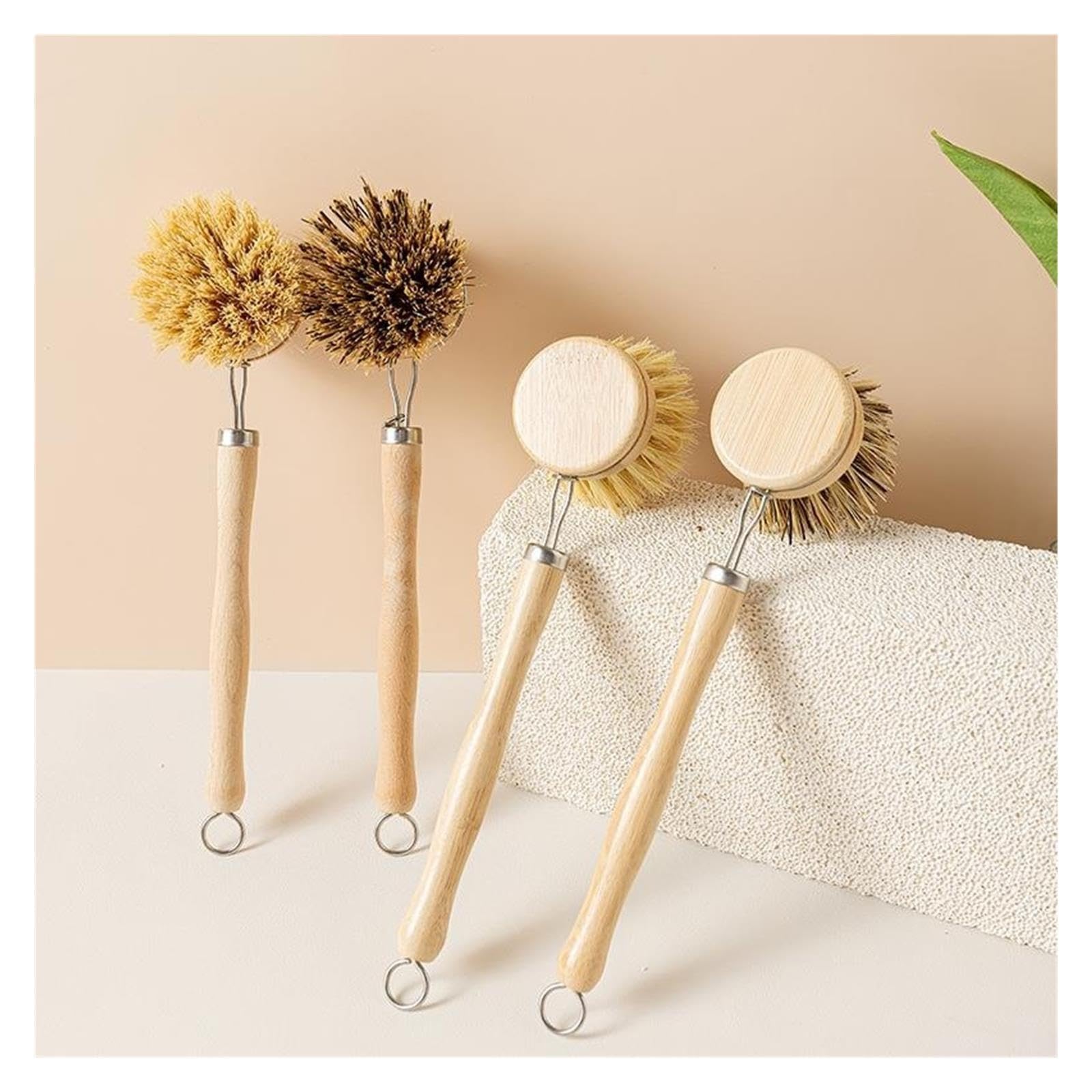 3pcs Multifunctional Long Handle Dish Cleaning Brush pour Cuisine