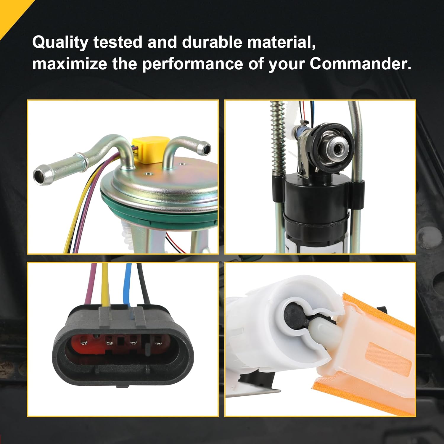 709000758 Fuel Pump Assembly Compatible with Can-Am Renegade 500 800 1000 ATV 2014-2021, Outlander 650 800 1000 ATV 2012-2021 Replaces# 709000287 - Image 4