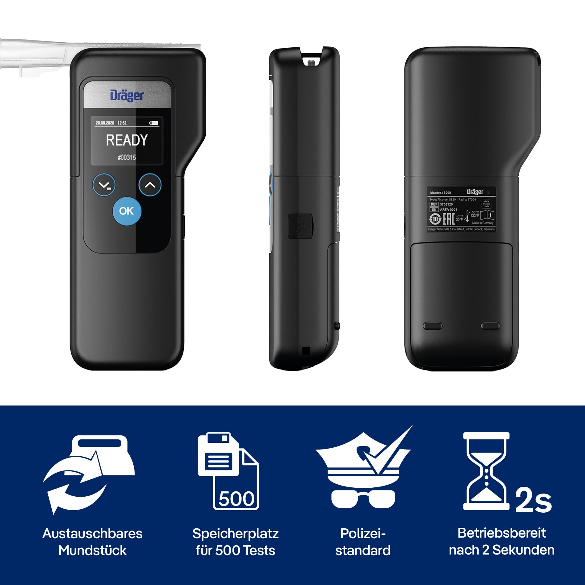 Dräger Alcotest 6000