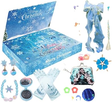 advent calendar christmas countdown calendar christmas 24 days DIY gift box bracelet making set girls christmas advent calendar makeup advent calendar for kids daily surprise christmas countdown