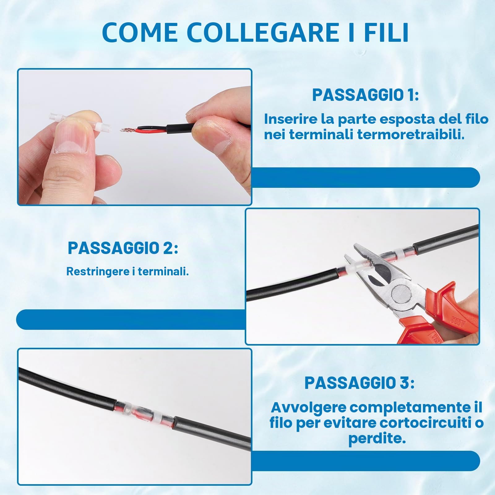 EXLECO Mini Pompa Acqua 12V DC, Pompa Acquario Sommergibile Brushless 800L/H 5M, Micro Pompa Dell'acqua per Acquario, Piccola Pompa Sommersa per Acquario Fontana Circolazione dell'acqua