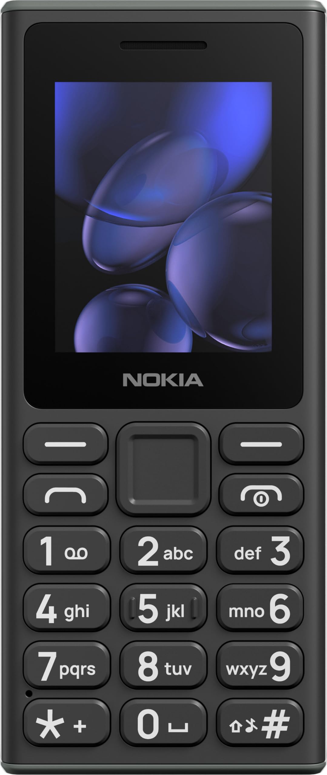 HMD Téléphone Portable 105 4G, Noir, 128 Mo