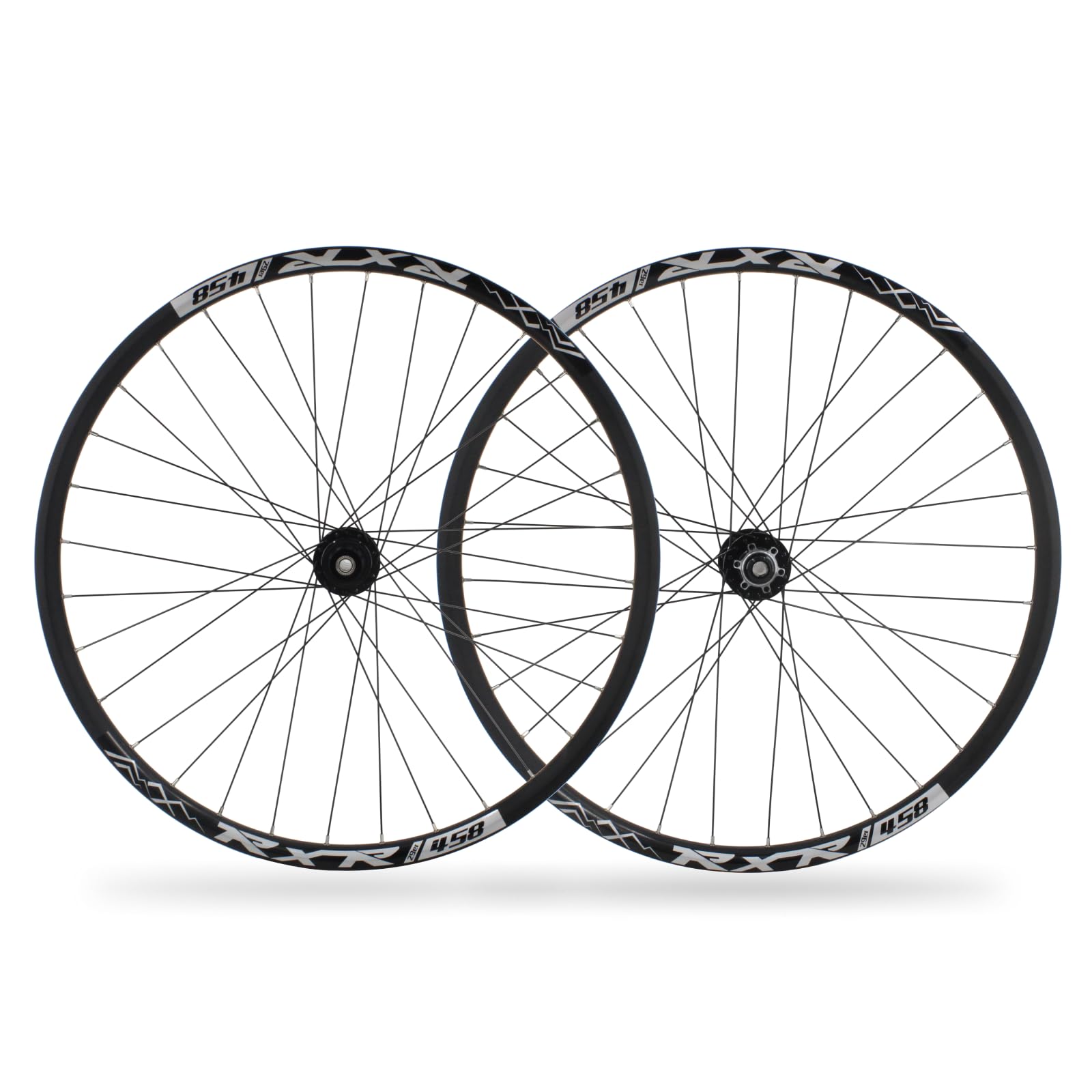 Mountion Bike Tubeless Wheelset 26/27.5/29 inch, Disc Brake,Boost Front M15*110mm Rear M12*148mm Aluminum Alloy for MTB Wheels,F/V (Wheelset, 27.5 Inch)