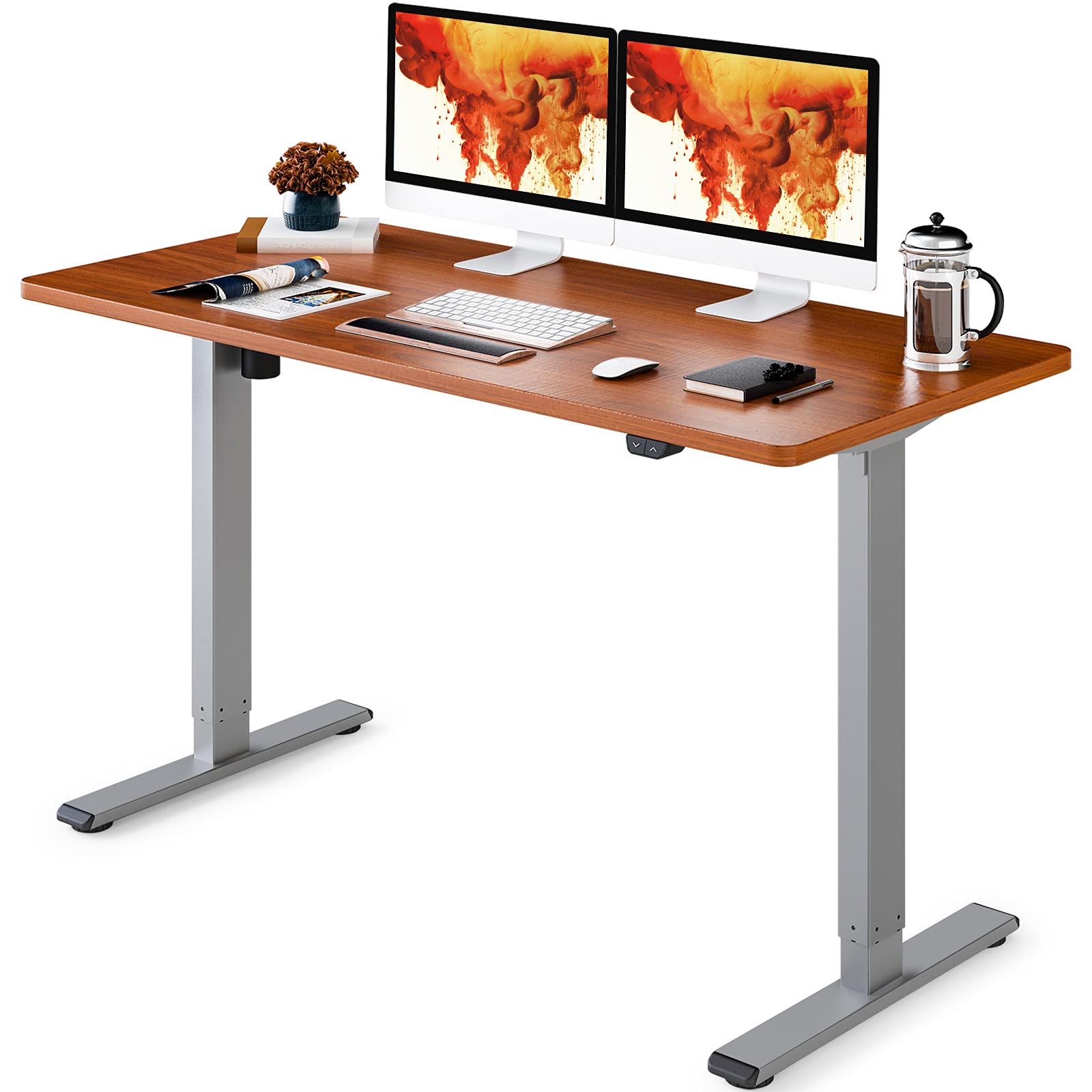 Buy FLEXISPOT Adjustable Desk 55 x 28 Inches Stand Up Desk Workstation