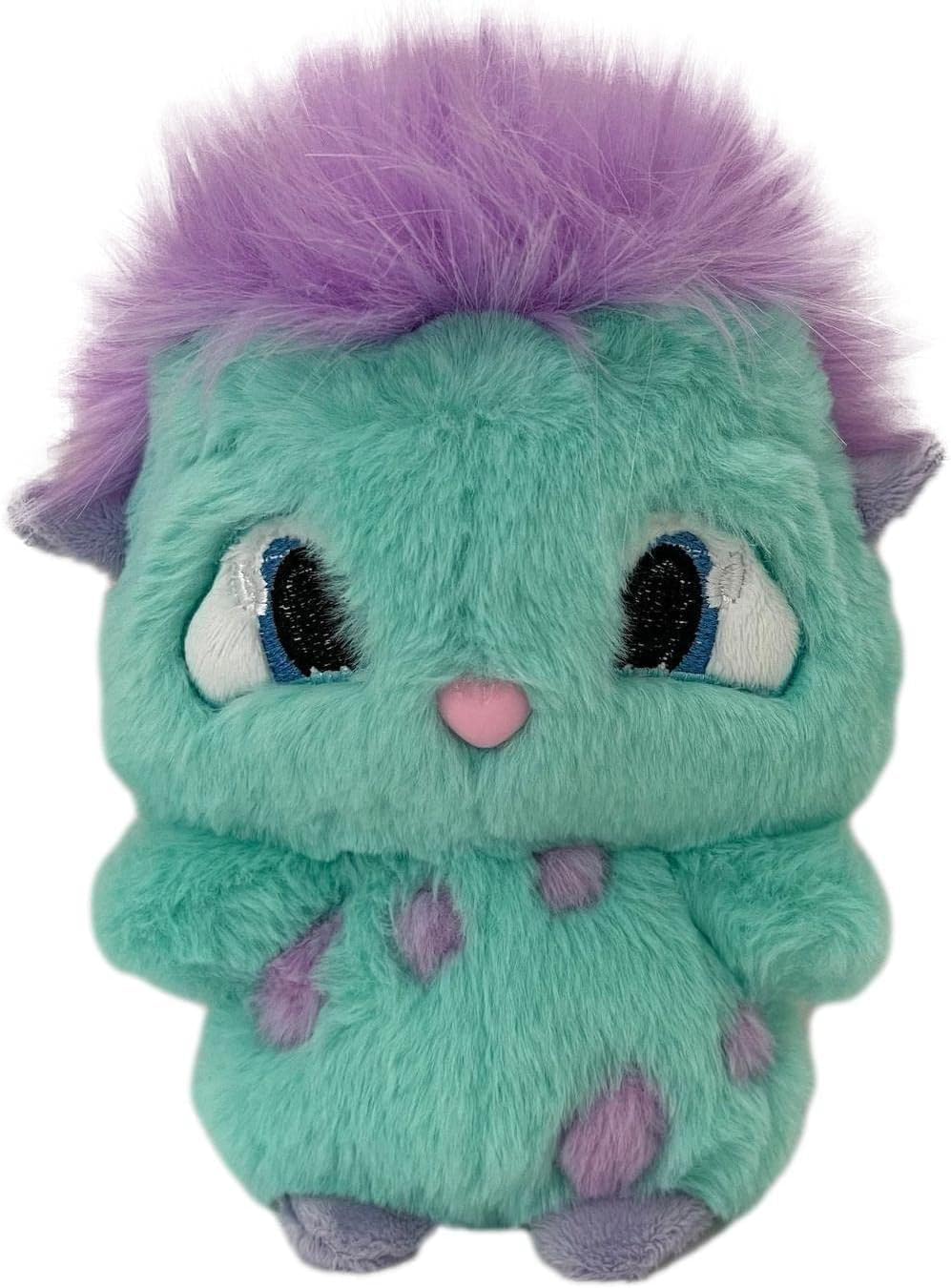 Bibble Plushies, Purple Hair Kawaii Chubby Elf Plush Doll, Super Soft Hit Animated Movie Character Plush Toy, Creative Role Throw Pillow, Funny Cute Home Decor Collectibles Stuffed Toys (Green)