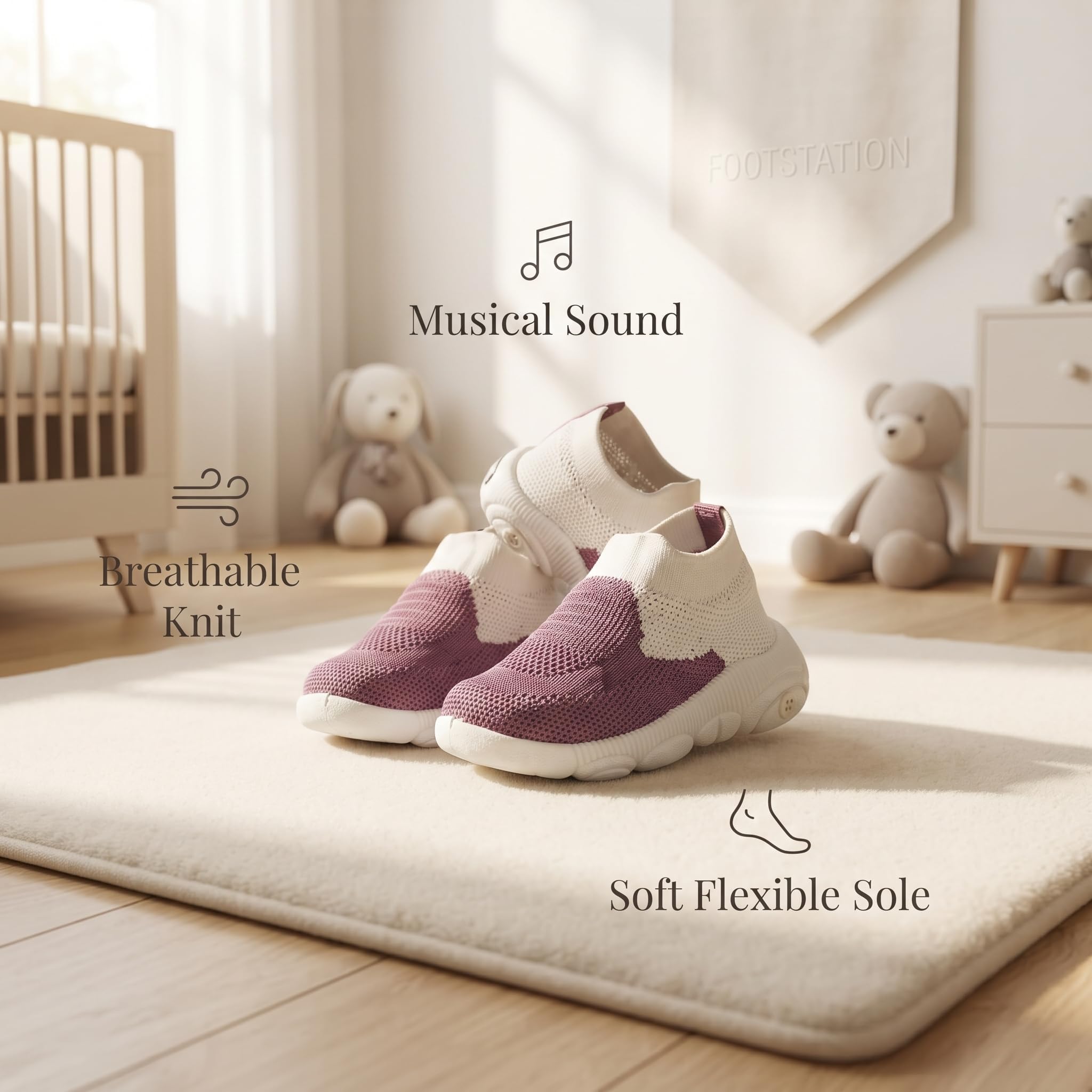 Baby Music ♫♬♪ Zapatos de sonido | Edad 9-24 Meses | Volar