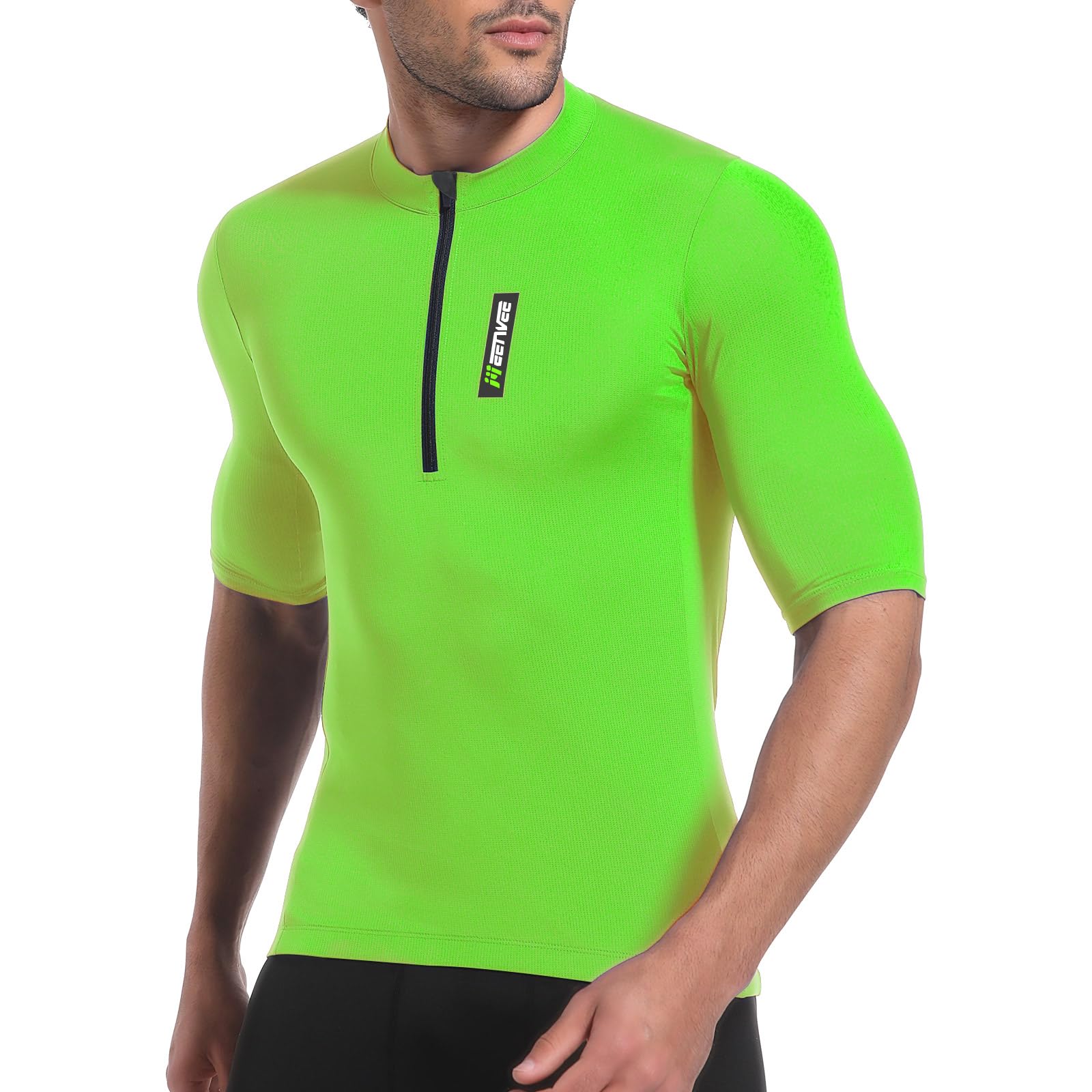 MEETWEE Maillots de Cyclisme Homme Manches Courtes/Longues Séchage Respirant Cyclisme Tee Shirt Vélo Vetement Hauts