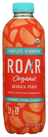 Roar, Drink Hydration Georgia Peach Organic 18 Fl Oz