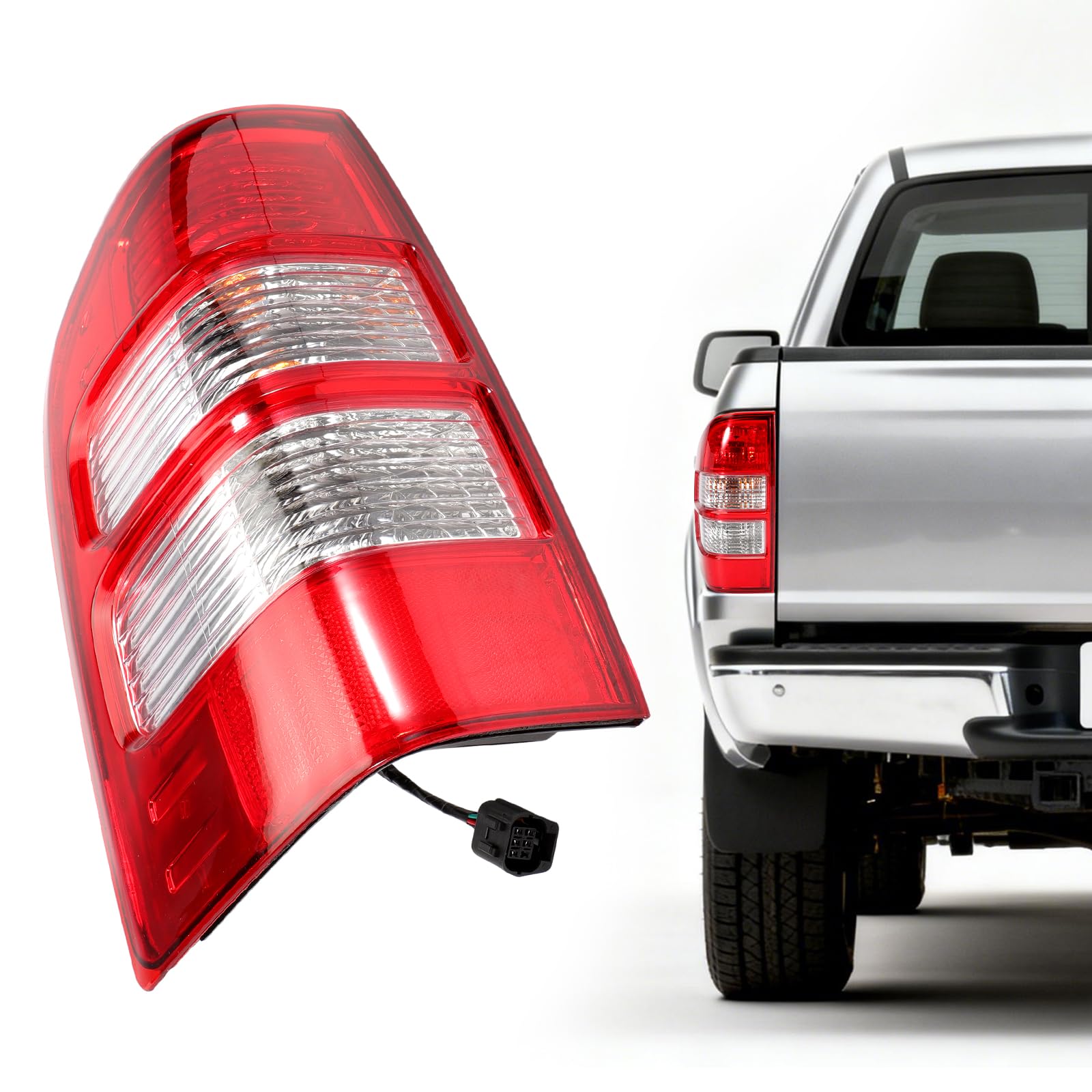 Fanale posteriore lato sinistro (lato guidatore) per Ford Ranger MK2 fanale posteriore Luce Freno per Thunder Pickup Truck 2006-2011 Feu Arrière