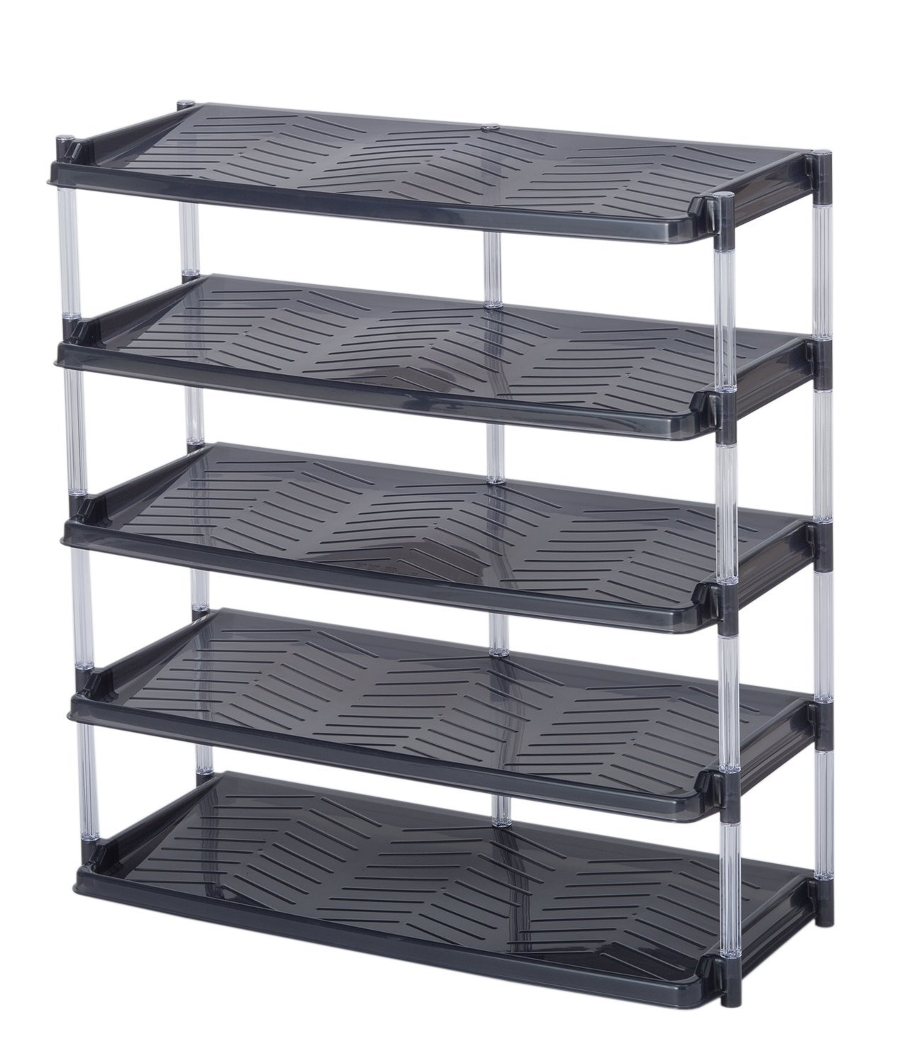 Amazon.co.jp: 平和工業(Heiwa Kougyou) クリスタルシューズラック 5段